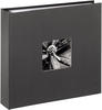 Hama 00001704, Hama Memo-Album Fine Art, für 160 Fotos im Format 10x15 cm, Grau