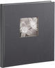 Hama 00002117, Hama Buch-Album Fine Art, 29x32 cm, 50 weiße Seiten, Grau