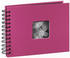 Hama Spiralalbum Fine Art 24x17/50 pink (schwarze Seiten)