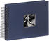 Hama Spiralalbum Fine Art 24x17/50 blau (schwarze Seiten)
