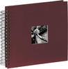 Hama Fotoalbum Fine Art 90149, Spiralalbum, 28x24cm, 50 schwarze Seiten f. 100...