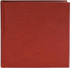 Goldbuch 24707, Goldbuch Summertime 25x25 cm, rot mit 60 weißen Seiten