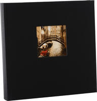 Goldbuch 27897, Goldbuch Bella Vista 30x31 cm, 60 wei&szlig;e Seiten, schwarz,...
