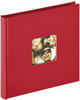 walther+ design FA-199-R, walther+ design FA-199-R Fotoalbum (B x H) 18cm x 18cm Rot