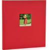 Goldbuch 24890, Goldbuch Bella Vista 25x25 cm rot, 60 weiße Seiten, Buchalbum