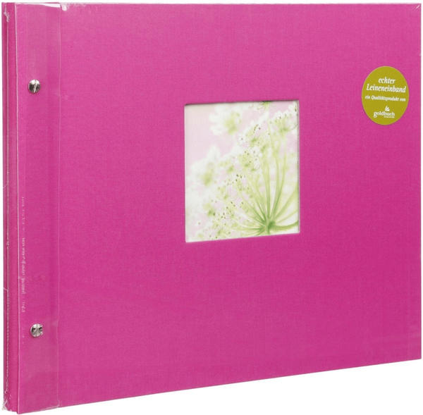Goldbuch Schraubalbum Bella Vista 39x31/40 pink (weiße Seiten)