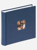 walther-design Fotoalbum ME-110-L Fun, Memoalbum, 24 x 22 cm, 100 weiße Seiten für
