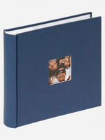 walther-design Fotoalbum ME-110-L Fun, Memoalbum, 24 x 22 cm, 100 wei&szlig;e Seiten f&uuml;r