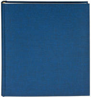 Goldbuch 24708, Goldbuch Summertime 25x25 cm, blau 60 wei&szlig;e Seiten, Buchalbum