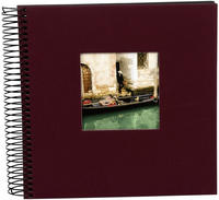 Goldbuch Fotoalbum Bella Vista 12764, Spiralalbum, 20 x 20 cm, 40 schwarze...