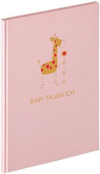 Walther-Werke Babytagebuch Baby Animal 20x28/46 rosa