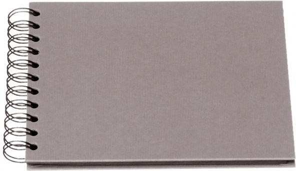Rössler Papier Fotospiralbuch Soho 19,5x14,5/40 taupe