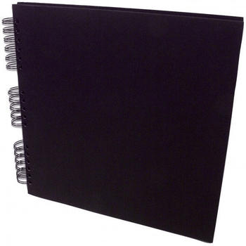 Rössler Papier Fotospiralbuch Soho 29x29/60 schwarz