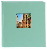 Goldbuch 24887, Goldbuch Bella Vista 25x25 cm aqua, 60 wei&szlig;e Seiten, Buchalbum