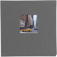 goldbuch 24 825, goldbuch Fotoalbum Bella Vista 25x25 60 wei&szlig;e Seiten grau