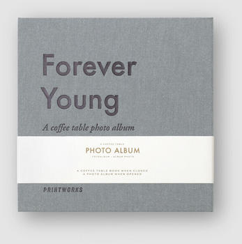 Printworks A Coffee Table Photo Album 24,5x24,5/30 Forever Young