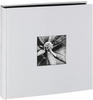 Hama Fotoalbum Fine Art 2344, Jumboalbum, 30 x 30cm, 100 schwarze Seiten f. 400
