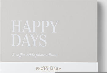 Printworks A Coffee Table Photo Album 24,5x24,5/30 Happy Days