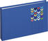 Hama Mini-Einsteck-Album Blossom 10x15/24 blau