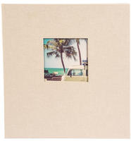 Goldbuch 27723, Goldbuch Bella Vista 30x31 cm, 60 wei&szlig;e Seiten, sandgrau,...