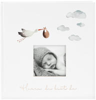 Goldbuch 15 474, Goldbuch Fotoalbum Baby 15 474, Hurra du bist da, 31x30cm, 60...