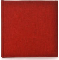 goldbuch 27 707, goldbuch Fotoalbum Summertime 30x31 60 wei&szlig;e Seiten rot