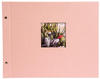goldbuch 28822, goldbuch Schraubalbum Bella Vista 39x31 40 weiße Seiten rose