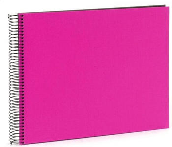 Goldbuch Spiralalbum Bella Vista 34x30/40 pink (schwarze Seiten)