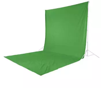 Hama Fotostudio-Hintergrund, Stoff, 2,95x6 m grün