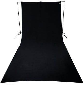 Westcott Stoffhintergrund 2,7x6,1m schwarz