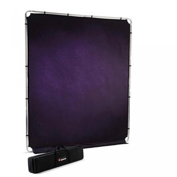 Manfrotto EzyFrame 2x2,3m aubergine