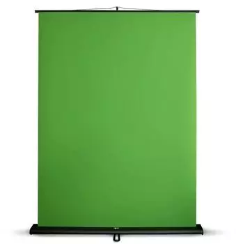 Floordirekt Green Screen Hintergrund, ausfahrbar, 150x200cm (fd-27556)