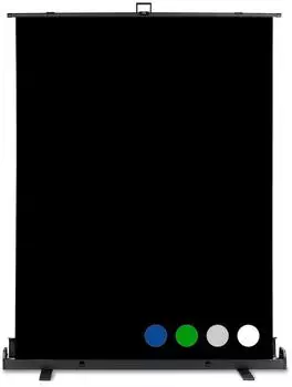 Walimex pro Roll-up Panel Hintergrund 155x200 schwarz