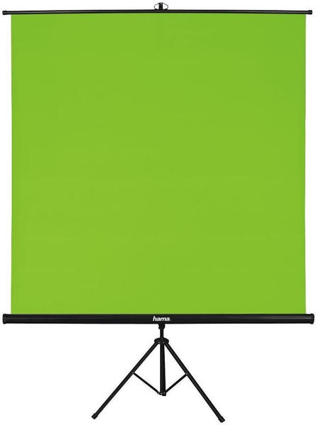 Hama Green Screen Hintergrund mit Stativ, 180 x 180 cm, 2in1