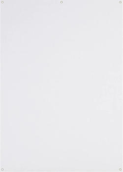 Westcott X-Drop Wrinkle Resistant Cotton Hintergund 1,5x2,1m weiß