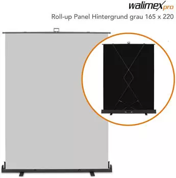 Walimex pro Roll-up 165x220 grau