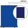 walimex pro 23208, Walimex pro Roll-up Panel Hintergrund blau 165x220