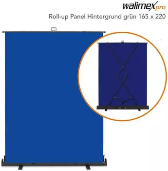 Walimex pro Roll-up 165x220 blau