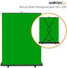 walimex pro 23204, Walimex pro Roll-up Panel Hintergrund grün 165x220