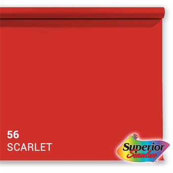 Superior Hintergrund Papier 2,72x11 m Scarlet