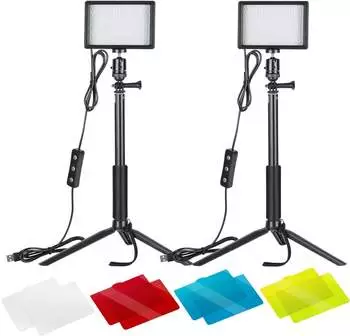 Neewer USB-LED- Videolicht-Set Neewer USB-LED- Videolicht-Set