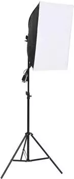 vidaXL Professionelle Studioleuchte 60x40cm, weiß (190231)
