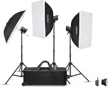 Godox MS200V-D Studioblitz-Kit 3x MS200-V (MS200V-D)