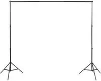 vidaXL Fotostudio-Set mit Leuchten, Hintergrundsystem und Reflektor