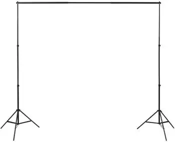 vidaXL Fotostudio-Set mit Leuchten, Hintergrundsystem und Reflektor (3067102)