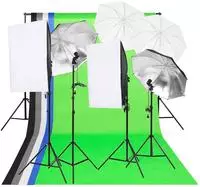 vidaXL Fotostudio-Beleuchtung Set