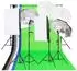 vidaXL Fotostudio-Beleuchtungsset mit Softbox & Hintergrundsystem (190238)