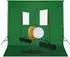 vidaXL Fotostudio-Set mit Softboxen, Hintergrundsystem und Reflektor (3067051)