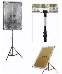 Walimex 4in1 Reflektorboard + WT-803 Lampenstativ