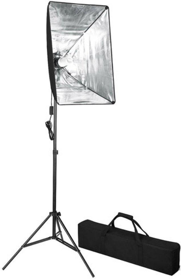 vidaXL 2x Professionelle Studioleuchte 40x60cm Fotolampe Studiolampe Softbox 
